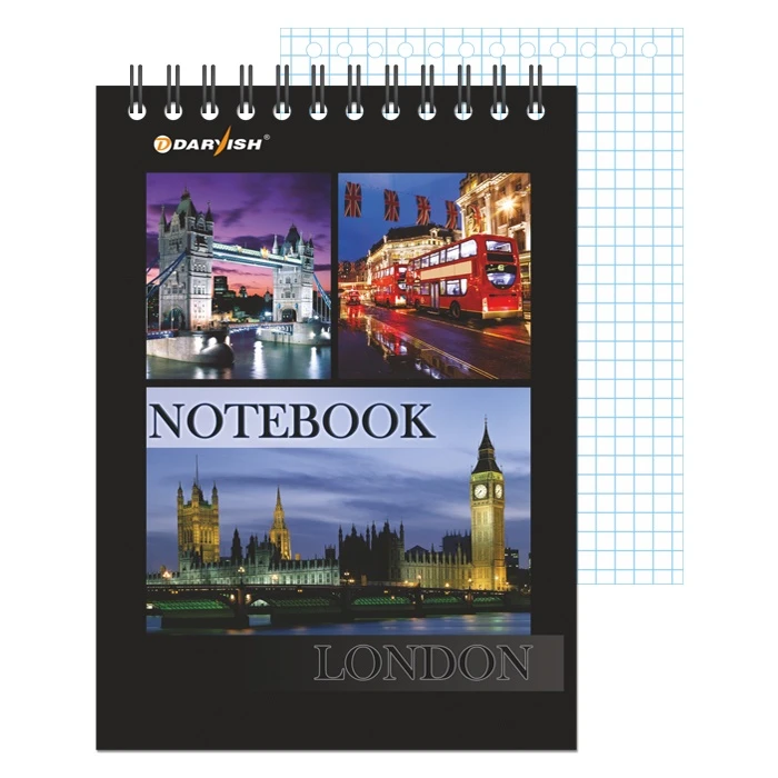 Блокнот 10*14см 60л "Города" на гребне плотность 55гр/м2 Блокнот 10*14см 60л "Города" на гребне плотность 55гр/м2