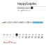 КАРАНДАШ ЧЕРНОГРАФИТОВЫЙ "HappyGraphix" САМОЛЕТЫ НВ