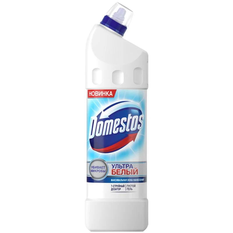 Средство для туалета Domestos "Ультра белый", гель, 500мл 67046730
