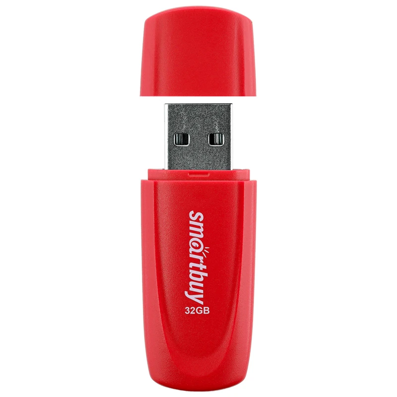 Память Smart Buy "Scout" 32GB, USB 2.0 Flash Drive, красный Память Smart Buy "Scout" 32GB, USB 2.0 Flash Drive, красный