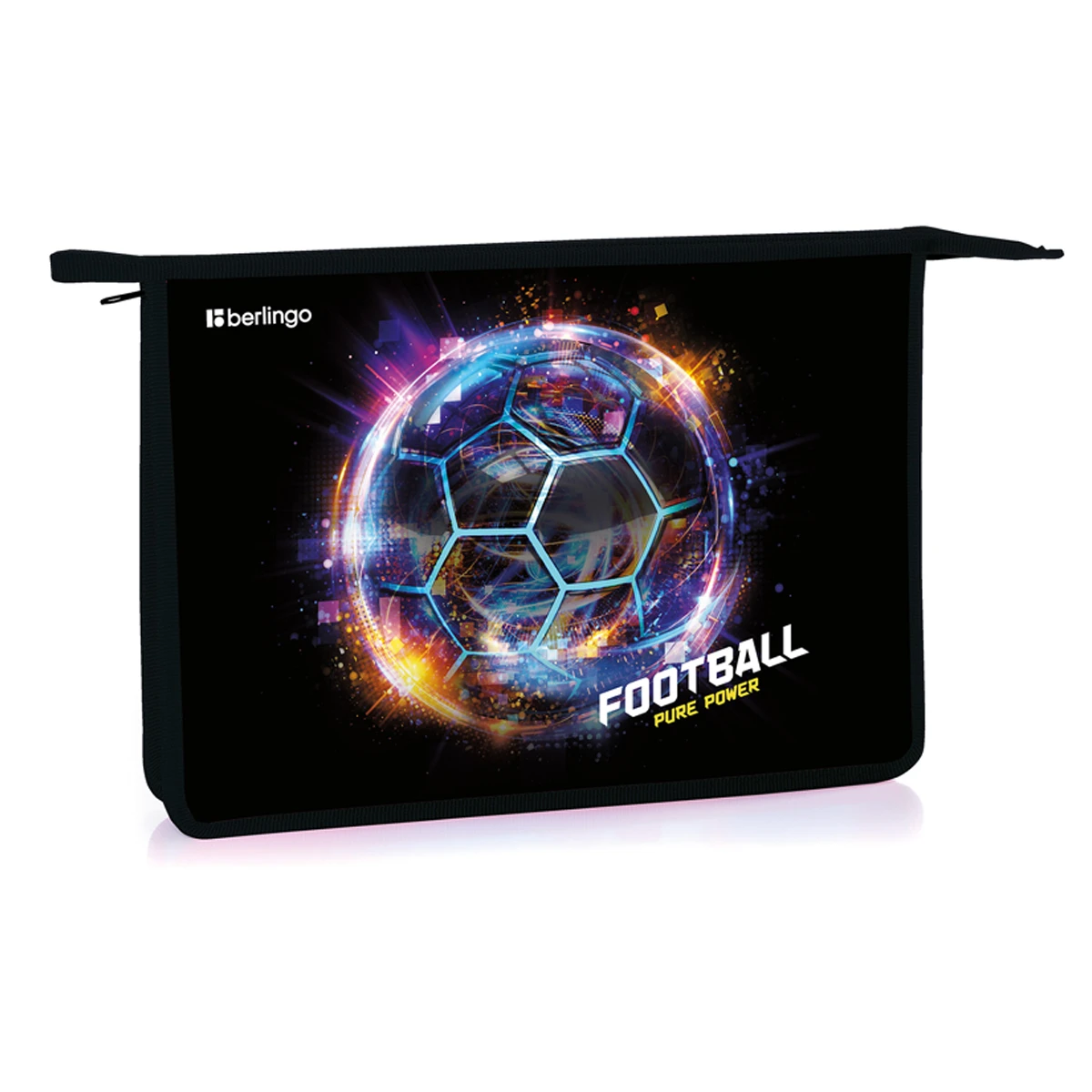 Папка для тетрадей 1 отделение, А4 Berlingo "Football power", Папка для тетрадей 1 отделение, А4 Berlingo "Football power",