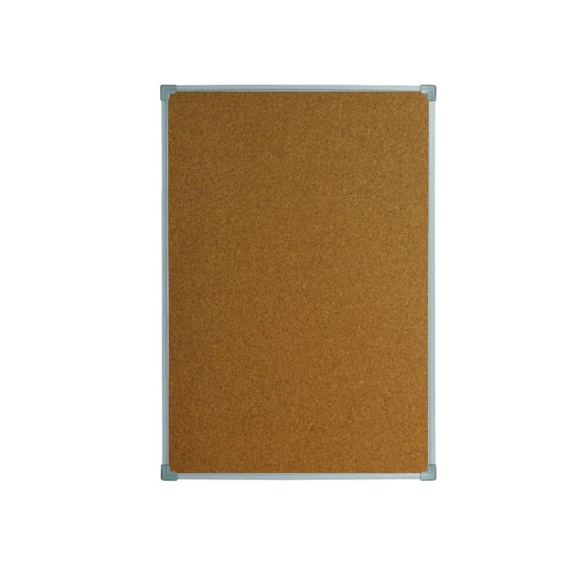 Доска пробковая для объявлений 100х60 металл. рама 969334