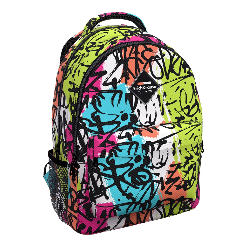 Ученический рюкзак Erich Krause® EasyLine® с двумя отделениями 20L Scribble Ученический рюкзак Erich Krause® EasyLine® с двумя отделениями 20L Scribble