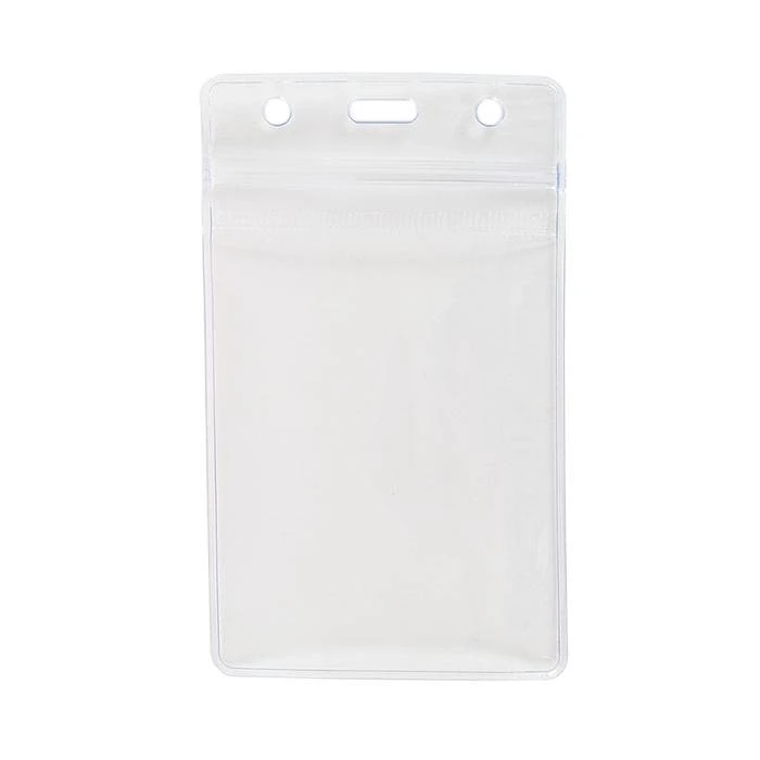 Бейдж LITE вертик. 90х65 мм прозр. PVC 250 мкм. BGL9065G/250