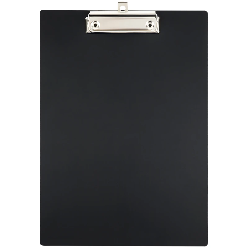 Планшет с зажимом СТАММ А4, 1000 мкм, пластик, черный Планшет с зажимом СТАММ А4, 1000 мкм, пластик, черный