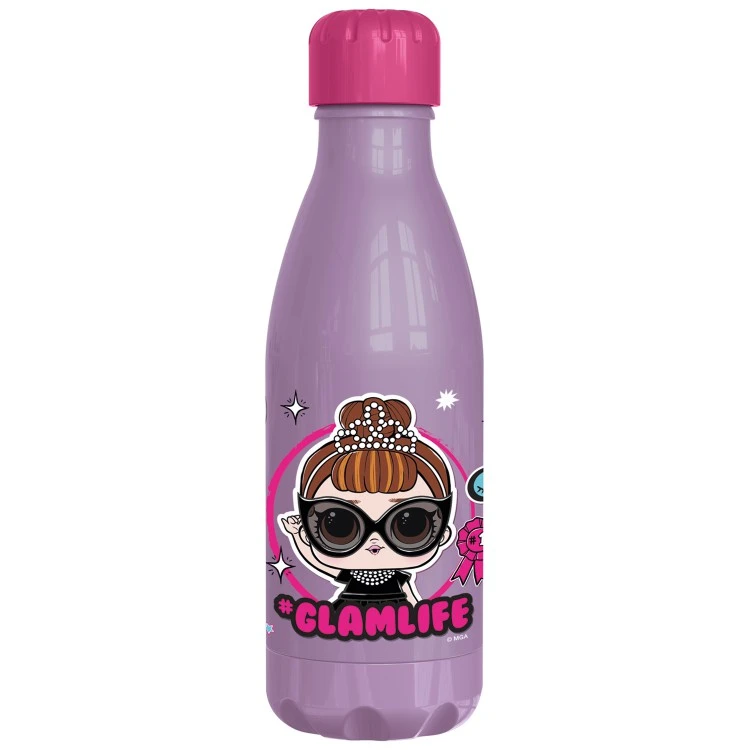 Бутылка для воды на каждый день (пластиковая, 560 мл) LOL TOGETHER4EVA Бутылка для воды на каждый день (пластиковая, 560 мл) LOL TOGETHER4EVA