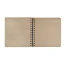 SKETCHBOOK BV, 200х205 мм,120 Л. КРАФТ 70 гр. НА ГРЕБНЕ (4 ВИДА)