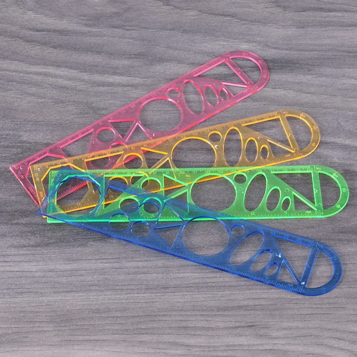 Линейка-трафарет 20см Линейка-трафарет 20см