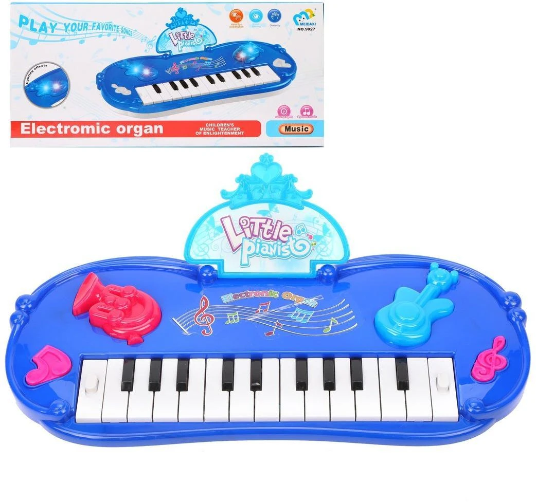 Пианино детское 22 клавиши, свет, звук, в ассортименте. 200356897 Пианино детское 22 клавиши, свет, звук, в ассортименте. 200356897