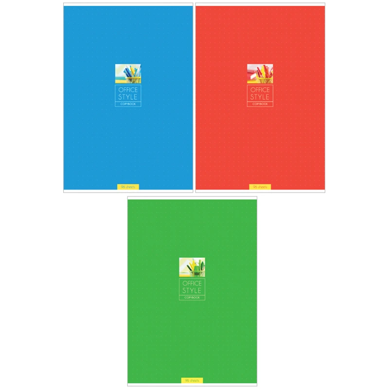 Тетрадь 96л., А4, клетка ArtSpace "Моноколор. Office style"