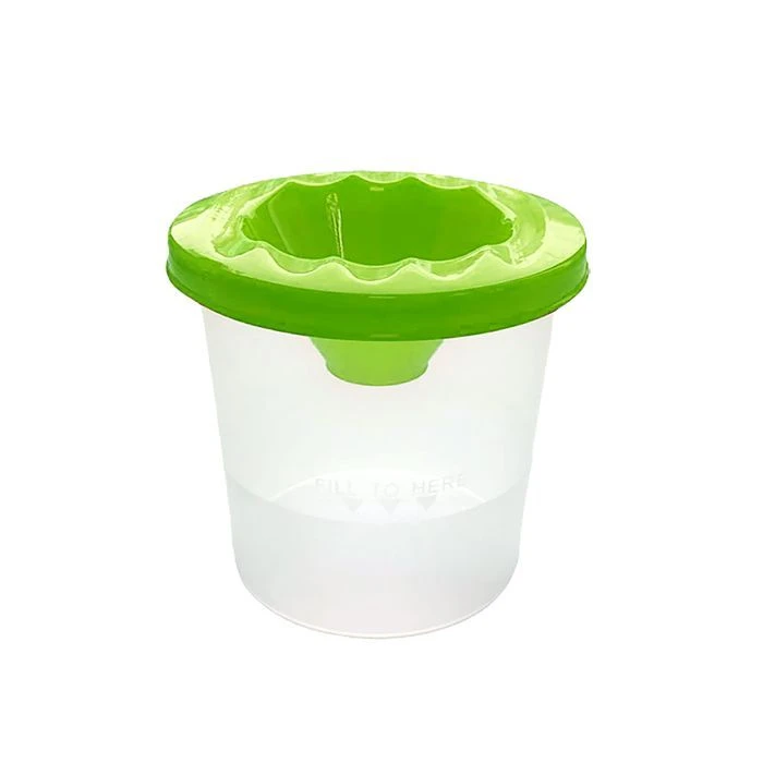 Стакан-непроливайка Schoolformat с неоновой крышкой ассорти