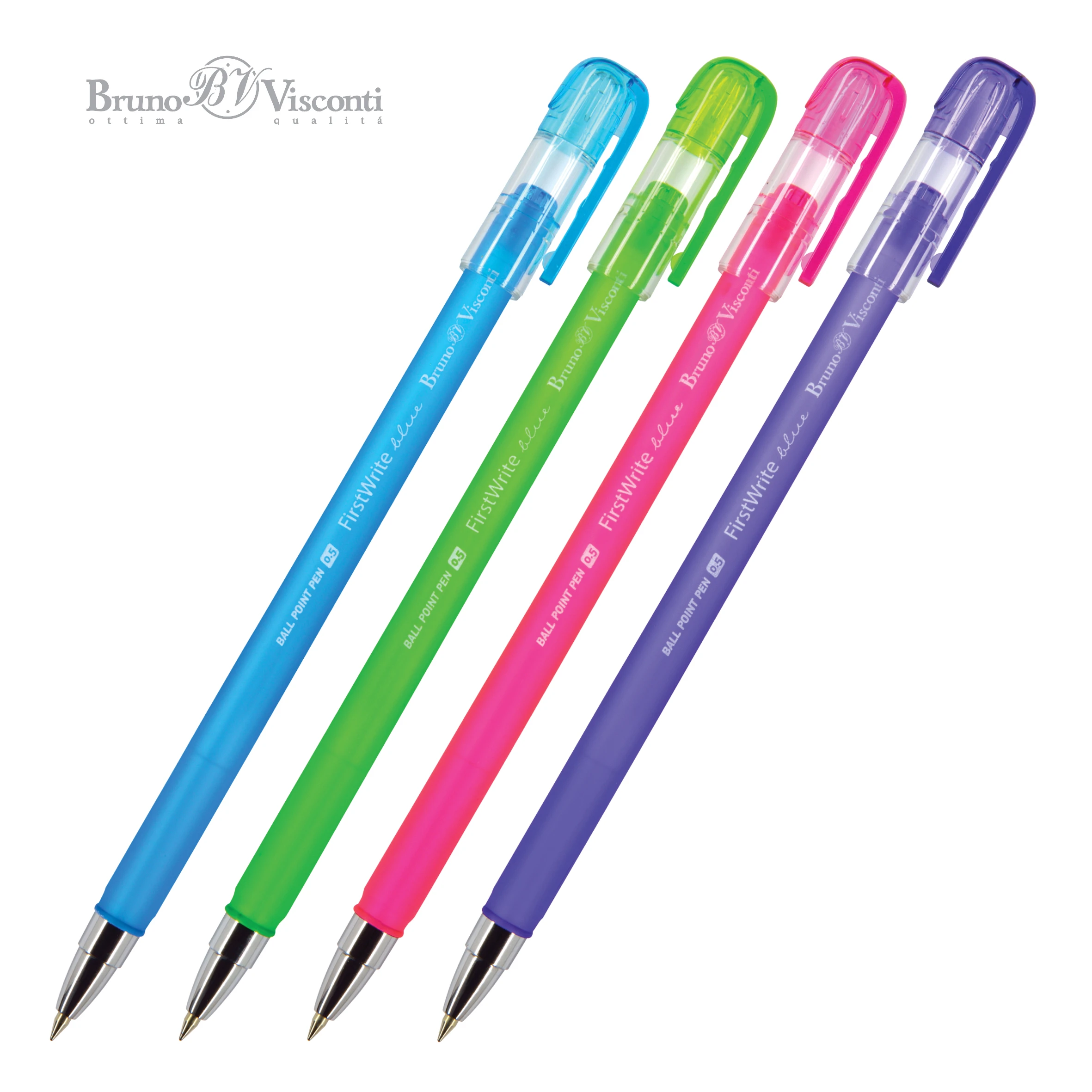НАБОР ИЗ 2-Х РУЧЕК "FirstWrite.CREATIVE" ШАРИКОВЫХ 0.5 ММ, СИНЯЯ НАБОР ИЗ 2-Х РУЧЕК "FirstWrite.CREATIVE" ШАРИКОВЫХ 0.5 ММ, СИНЯЯ