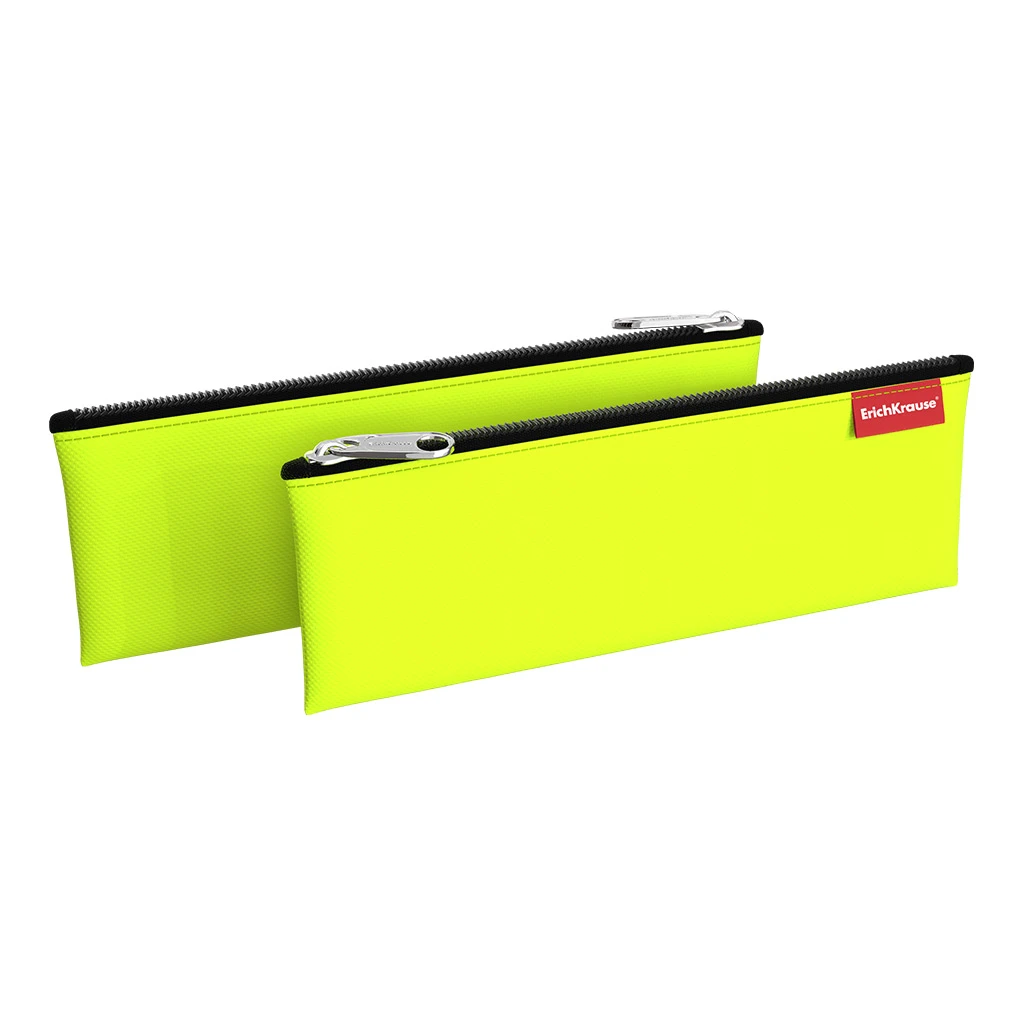 Пенал конверт Erich Krause 220х90мм Neon Yellow Пенал конверт Erich Krause 220х90мм Neon Yellow