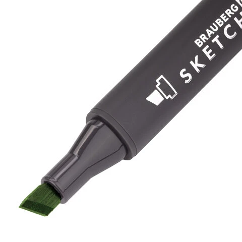 Маркер для скетчинга двусторонний 1 мм - 6 мм BRAUBERG ART CLASSIC, Маркер для скетчинга двусторонний 1 мм - 6 мм BRAUBERG ART CLASSIC,