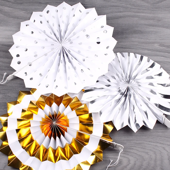 Праздничное украшение "Веер" 8шт/уп (набор) Праздничное украшение "Веер" 8шт/уп (набор)