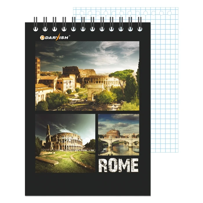 Блокнот 10*14см 60л "Города" на гребне плотность 55гр/м2 Блокнот 10*14см 60л "Города" на гребне плотность 55гр/м2