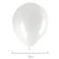 Шары воздушные ЗОЛОТАЯ СКАЗКА, 10" (25 см), КОМПЛЕКТ 50 штук, белые, пакет,