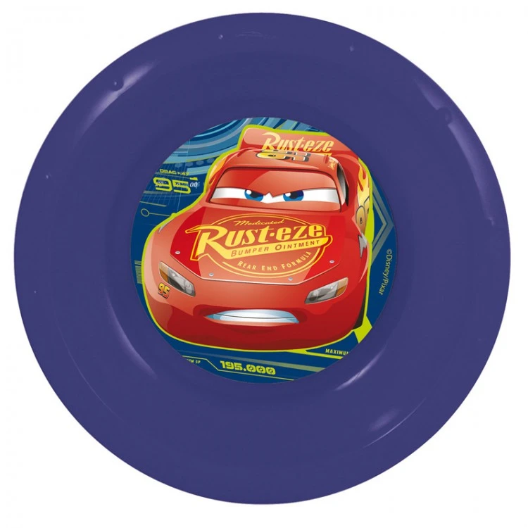 Миска пластиковая. Тачки 3