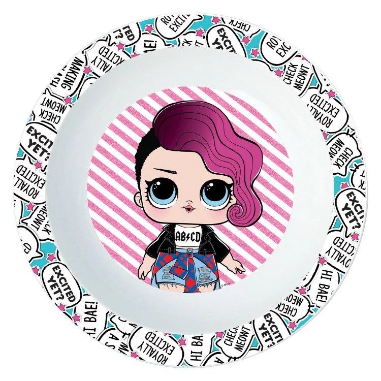 Тарелка пластиковая (глубокая, для СВЧ). LOL Тарелка пластиковая (глубокая, для СВЧ). LOL