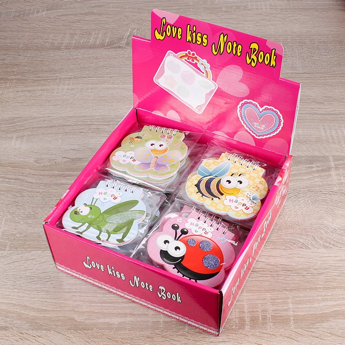 Блокнот A7 40л "Happy animals" на спирали