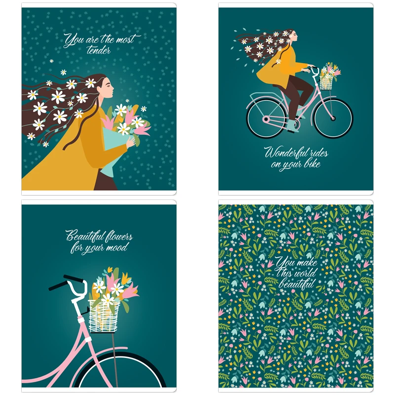 Тетрадь 48л., А5, клетка ArtSpace "Рисунки. You are beautiful"