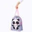 Сумка для обуви BRAUBERG PREMIUM, карман, подкладка, 43х33 см, Funny panda,