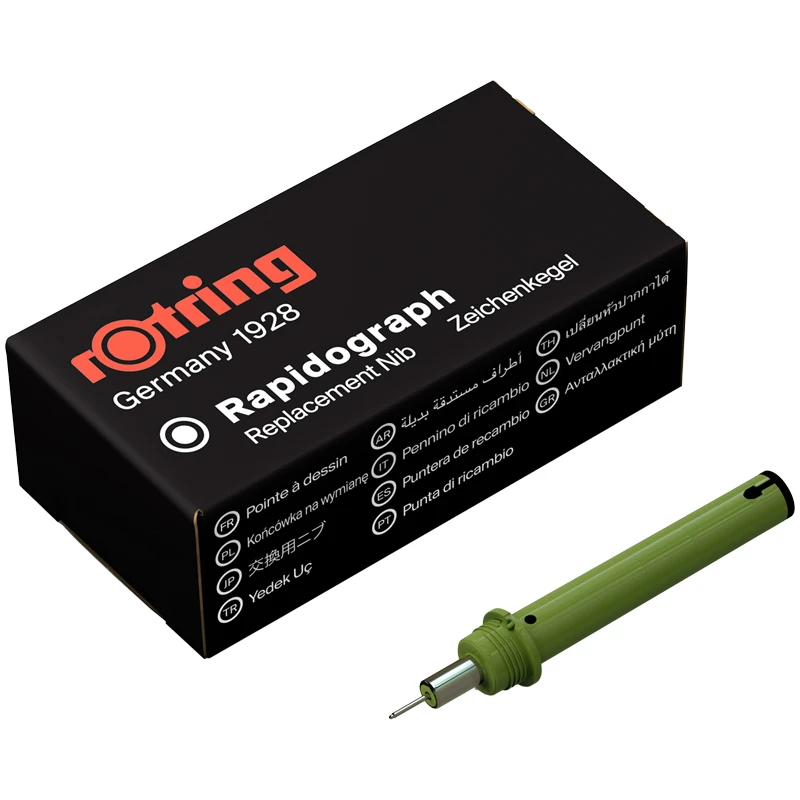 Пишущий элемент для рапидографа Rotring 0.3 мм, картон. упак. Пишущий элемент для рапидографа Rotring 0.3 мм, картон. упак.