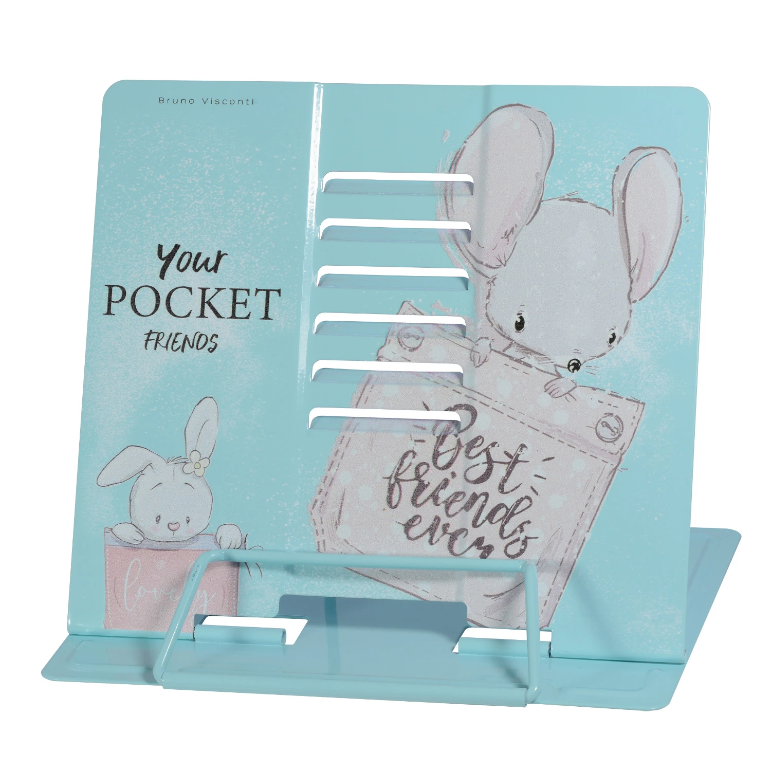 ПОДСТАВКА ДЛЯ КНИГ "КАРМАННЫЕ ЖИВОТНЫЕ" с регулируемым наклоном ПОДСТАВКА ДЛЯ КНИГ "КАРМАННЫЕ ЖИВОТНЫЕ" с регулируемым наклоном