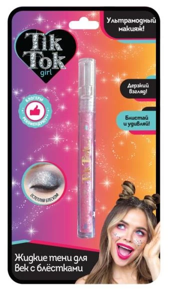 Жидкие тени для век цвет: розовый TIK TOK GIRL