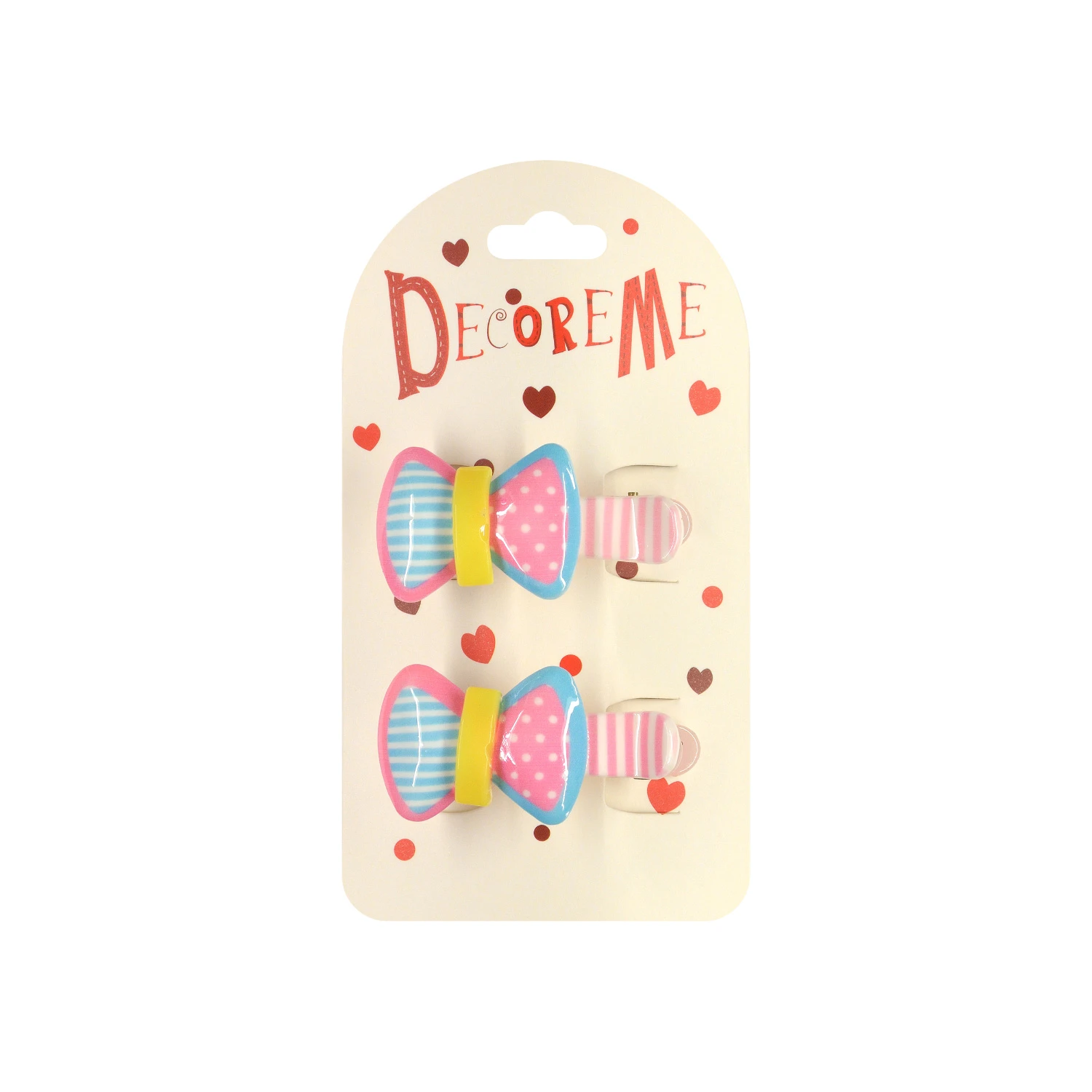 ЗАКОЛКА ДЛЯ ВОЛОС 3,5 СМ, 2 ШТ, 5 ЦВЕТОВ ЗАКОЛКА ДЛЯ ВОЛОС 3,5 СМ, 2 ШТ, 5 ЦВЕТОВ