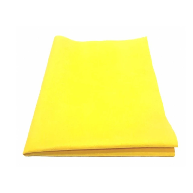 Салфетка хозяйственная микроспан 34х40см МС80-24 желтый 5шт/уп