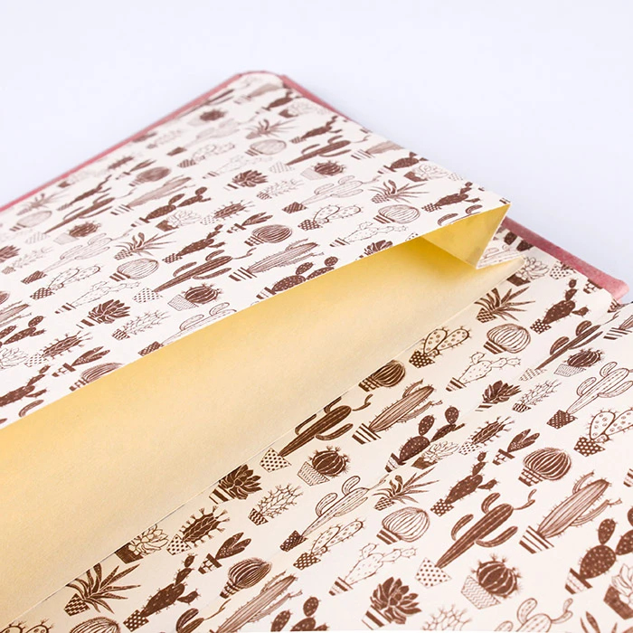 Книжка записная А6 100л. "Красивые кактусы" тиснение, стилиз. блок