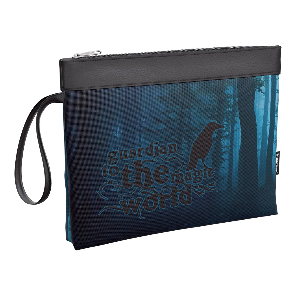 Косметичка ErichKrause® StreetLine 300х250мм Dark Forest