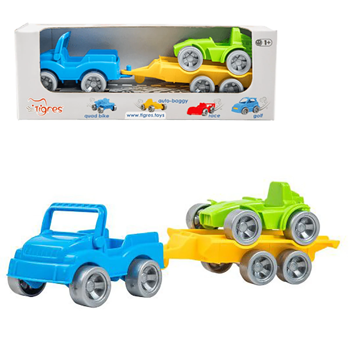 Арт.39544 Набор авто "Kid cars Sport" 3 эл. (Джип + багги) 25х8х8,5см Арт.39544 Набор авто "Kid cars Sport" 3 эл. (Джип + багги) 25х8х8,5см