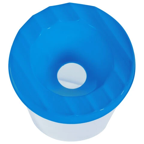 Стакан-непроливайка ЮНЛАНДИЯ "ЮНЫЙ ВОЛШЕБНИК", голубая крышка, 192129 Стакан-непроливайка ЮНЛАНДИЯ "ЮНЫЙ ВОЛШЕБНИК", голубая крышка, 192129