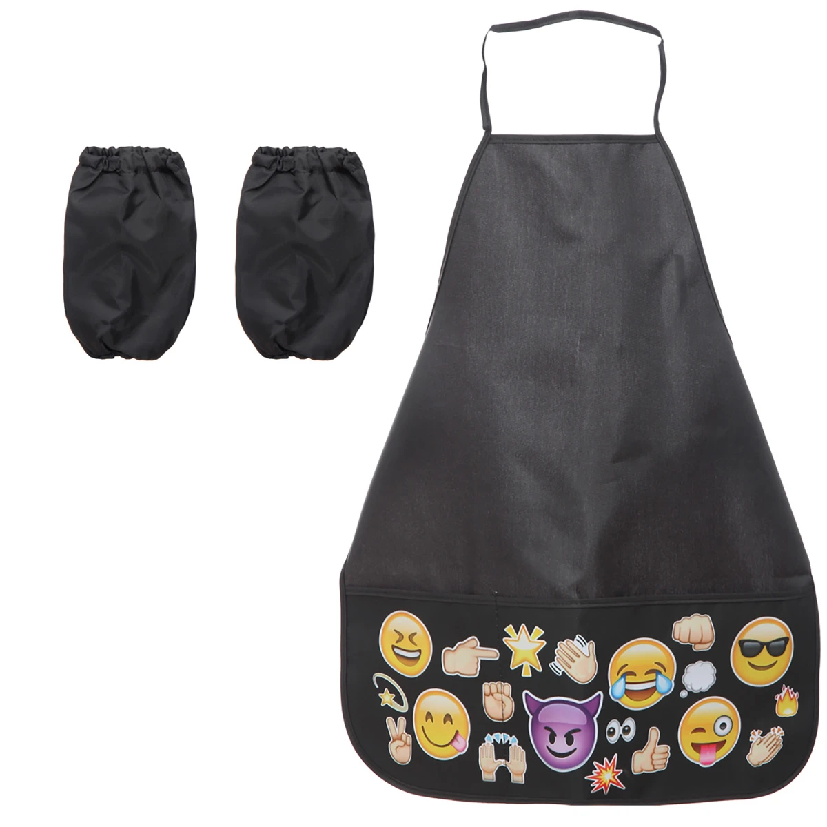 Арт.87156 Фартук для труда с карманами "Смайлы" (нарукавники в Арт.87156 Фартук для труда с карманами "Смайлы" (нарукавники в