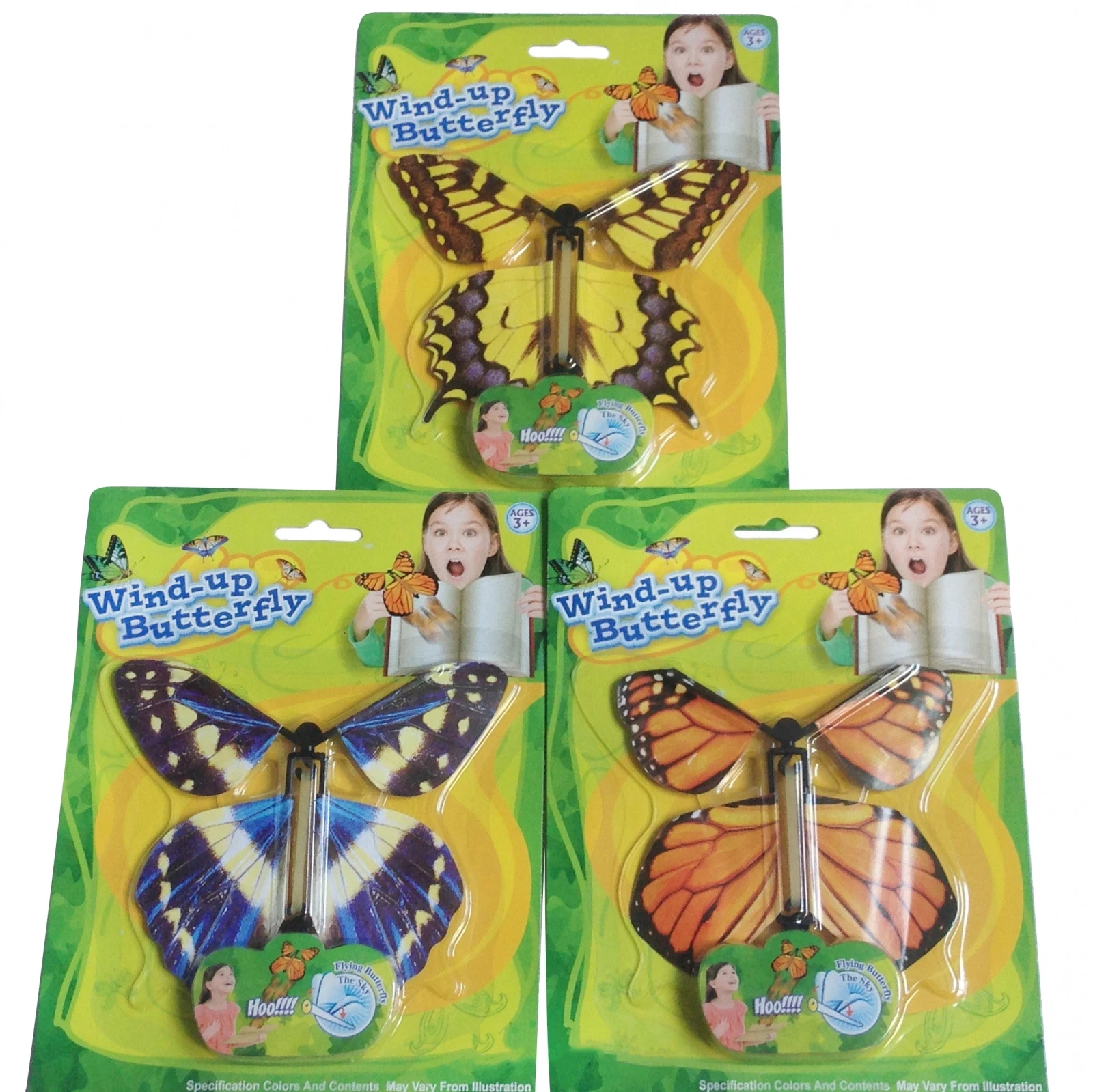 Игрушка заводная "Бабочка"