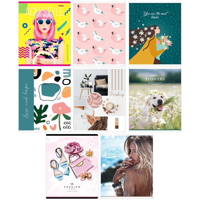 Тетрадь 48л., А5, клетка ArtSpace "Микс. Girl's collection" Тетрадь 48л., А5, клетка ArtSpace "Микс. Girl's collection"