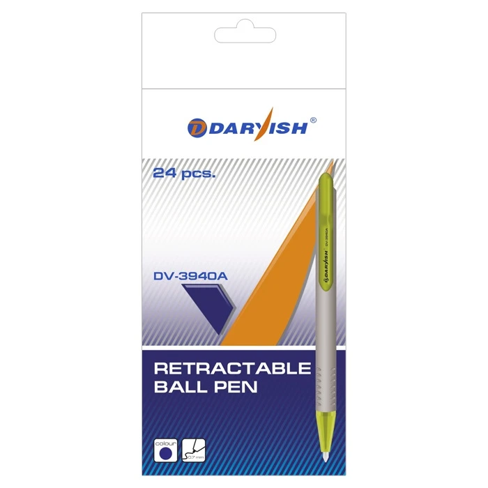 Ручка автоматическая син. "Darvish" корпус цветной ассорти Ручка автоматическая син. "Darvish" корпус цветной ассорти