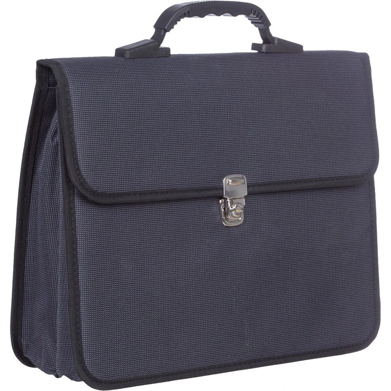 Портфель для документов полиэстр 350х270х40мм Кантри мод. 686 серый Портфель для документов полиэстр 350х270х40мм Кантри мод. 686 серый