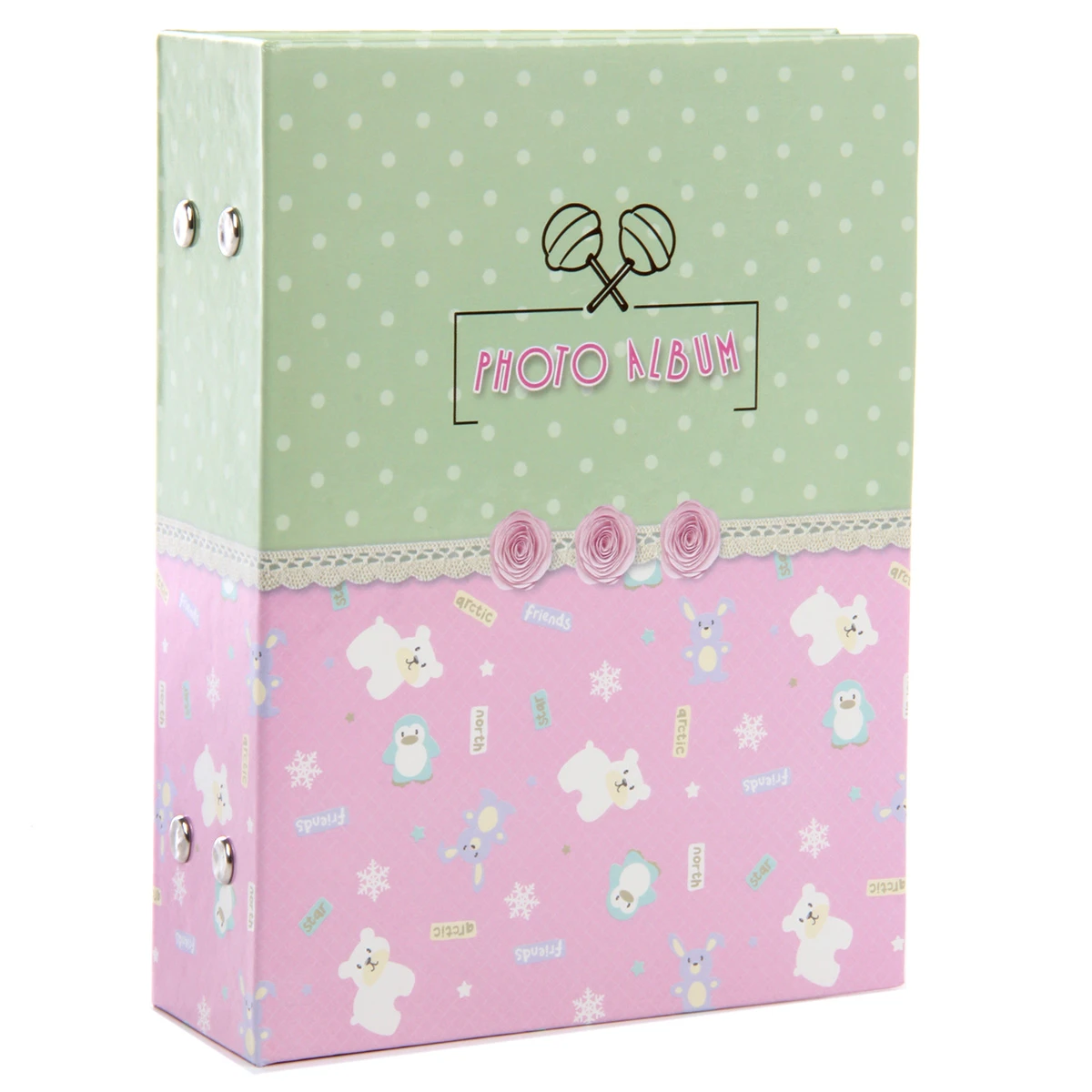 Фотоальбом 100ф 10X15см, ПП карм.