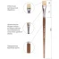 Кисть художественная профессиональная BRAUBERG ART "CLASSIC", щетина,