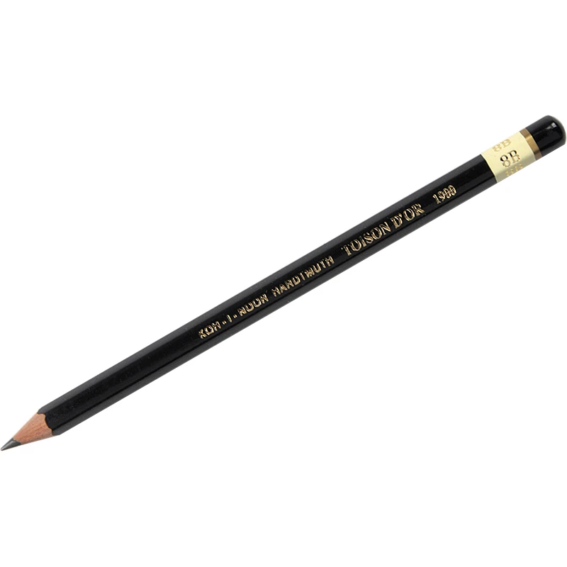 Карандаш чернографитный Koh-I-Noor "Toison D`or 1900" 8B, заточен. Карандаш чернографитный Koh-I-Noor "Toison D`or 1900" 8B, заточен.