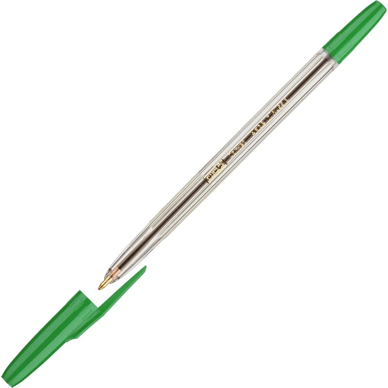 Ручка шариковая Attache Corvet зеленая, 0,7мм штр. 2000200120797 Ручка шариковая Attache Corvet зеленая, 0,7мм штр. 2000200120797