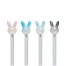 Ручка шариковая MESHU "Crystal Rabbit", синяя, 0,7мм, корпус ассорти,