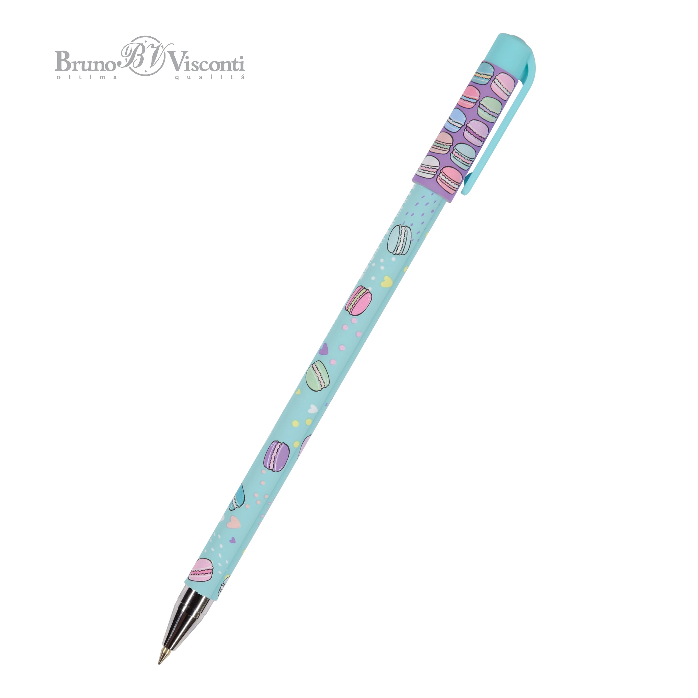 РУЧКА "HappyWrite. My Sweet. Mакаруны" 0.5 ММ, СИНЯЯ РУЧКА "HappyWrite. My Sweet. Mакаруны" 0.5 ММ, СИНЯЯ