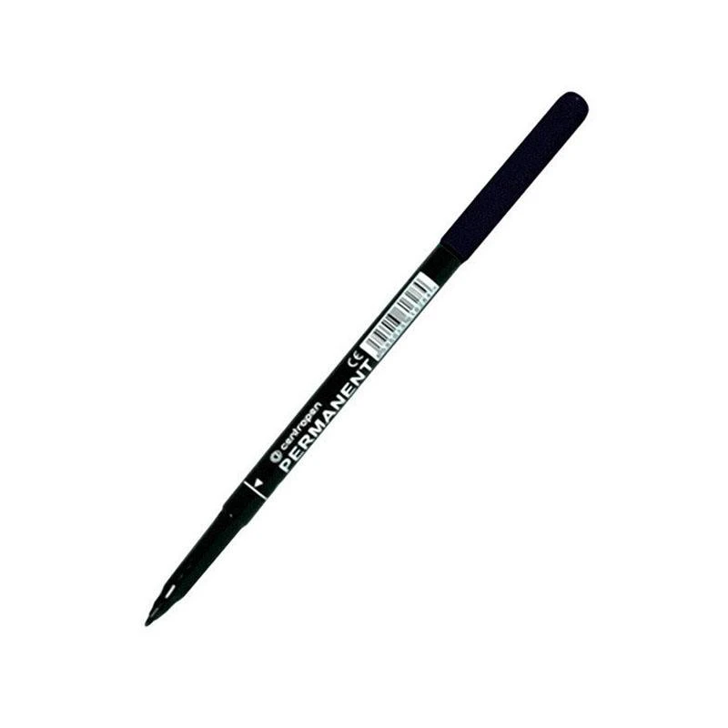 Маркер перманентный светостойкий "2536" черный, пулевидный, 1мм: