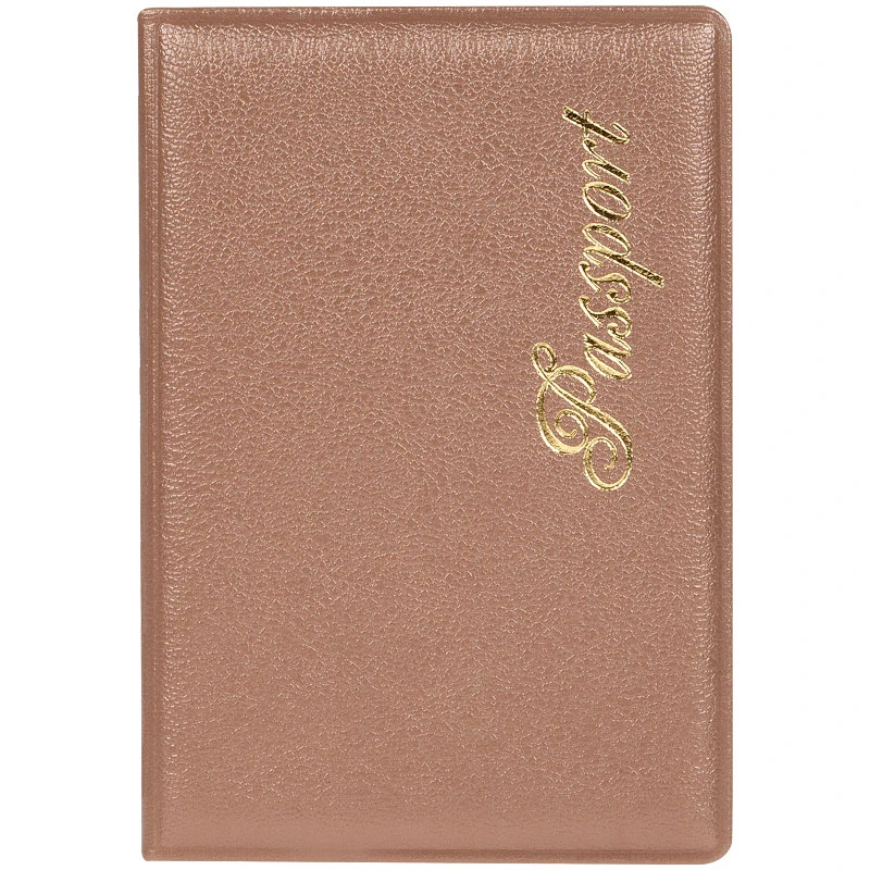 Обложка для паспорта OfficeSpace "Fusion" мягкий полиуретан, капучино, Обложка для паспорта OfficeSpace "Fusion" мягкий полиуретан, капучино,