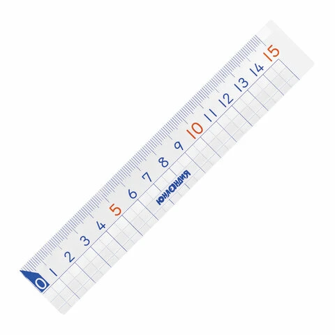 Линейка пластик 15 см ЮНЛАНДИЯ "ШКОЛЬНАЯ", прозрачная, европодвес, Линейка пластик 15 см ЮНЛАНДИЯ "ШКОЛЬНАЯ", прозрачная, европодвес,