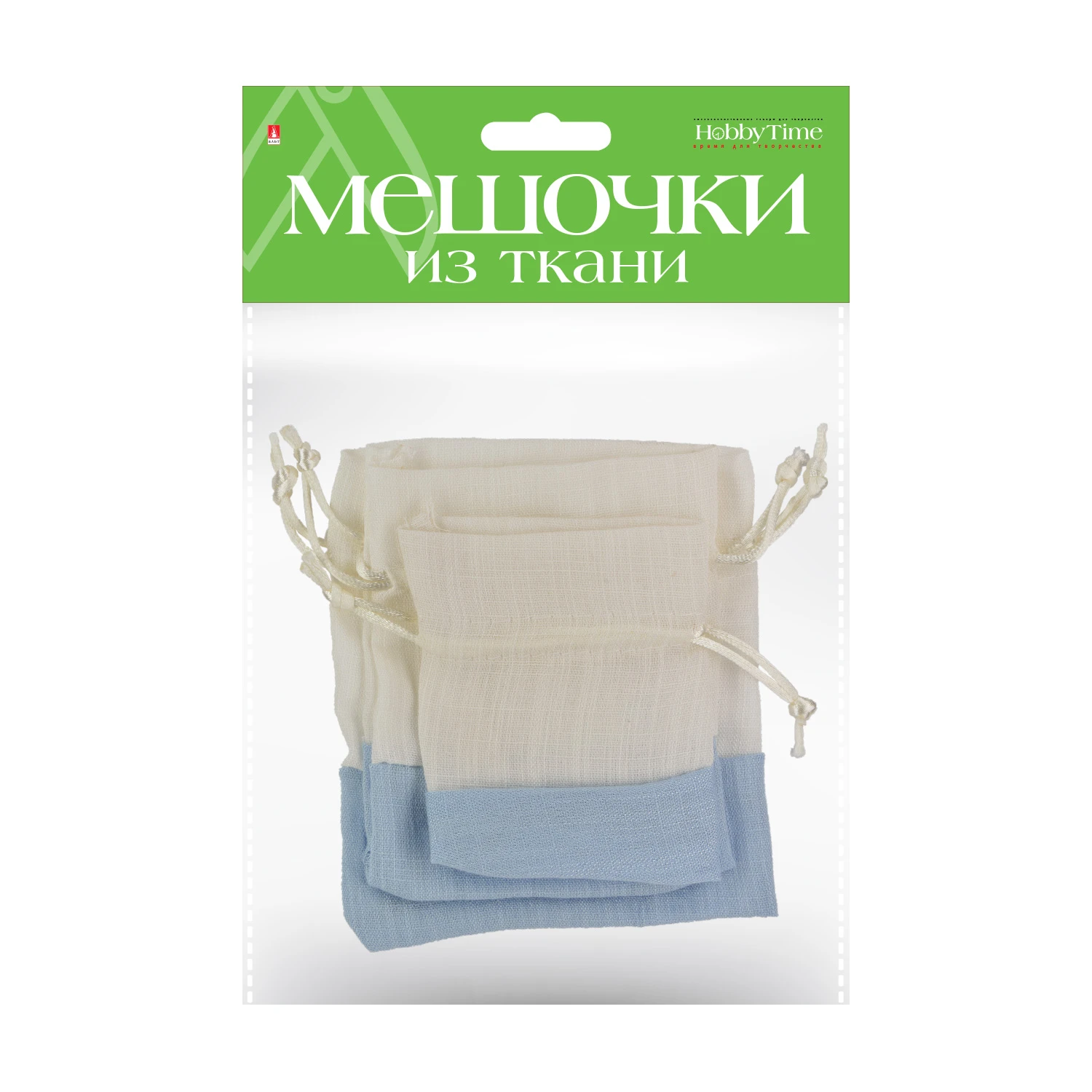 ПОДАРОЧНЫЕ МЕШОЧКИ ИЗ ТКАНИ, 3 ШТ, 3 Р-РА, ВИД 25